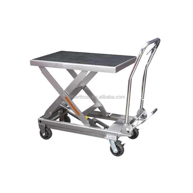 hydraulic lift table cart