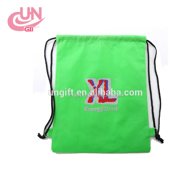 printing non-woven drawstring bag cute back pack gift with any