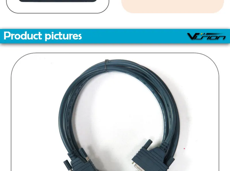 Câble Imprimante IEEE1284 DB25 Mâle Vers DB25 Femelle 120500016400A 56cm Neuf