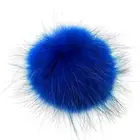Factory price real Rabbit fur Pom Pom cat toy ball producer