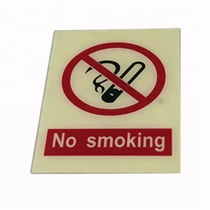 no smoking safety sign