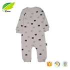 Comfortable china long sleeve baby rompers custom baby wear clothes