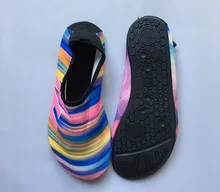 Fashion girl aqua shoes for beach /surfing/swimming custom design water sport shoes