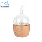 Home Room Ultrasonic Bamboo Nebulizer Fragrance Aromatherapy Essencial Oil Cold Air Mist Maker Fogger Humidifier Aroma Diffuser