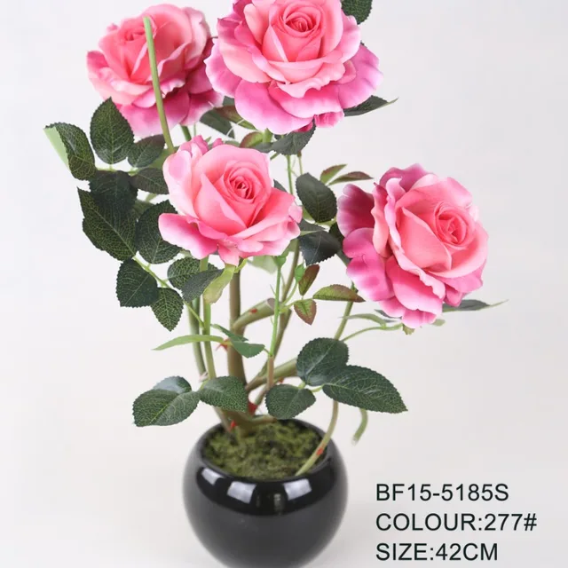 ceramic rose flowers