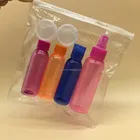 skincare set girl 100ml and 60ml plastic bottle make up kit