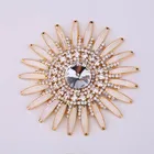 Best selling rhinestone motif lace with glass stone