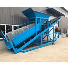 good quality diesel sand screening equipment for concrete mixing plant