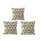 100 polyester filling customized comfort printed cushions for sofas
