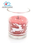 2019 Newest scented strawberry custom birthday candle soy paraffin Wax