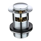 Best seller brass square overflow bath pop up waste sink bathtub drainer