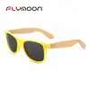 Wholesale High Quality Plastic Mirrored Flymoon Custom Sunglasses