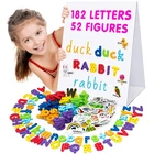 Educational Customized Educational Toys Teaching Kids Alphabet Letters Plastic