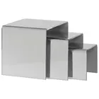 custom mirrored acrylic centerpiece display riser set wholesale