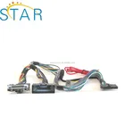 Parrot Car kit Bluetooth Wiring Harness With 24 Way Connectors and DC Jack for Ford