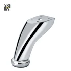 Hot sale furniture hardware leg, chrome metal sofa legs