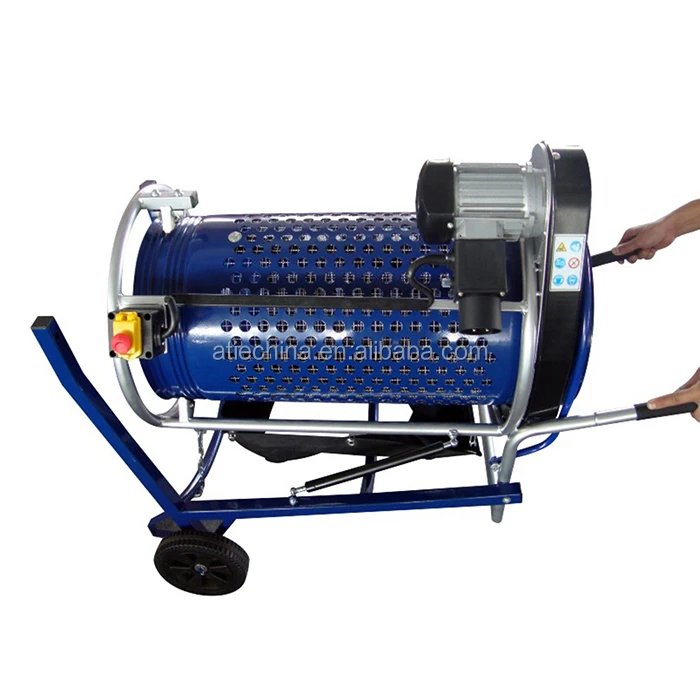 Rotary Vibrating Compost Sifter,Portable Soil Sifter Machine With