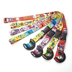 Plastic buckle water bottle holder printing lanyard for wholesale