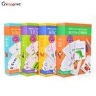 Unique Design Playing Study Flash Cards Colorful Children Learning Card