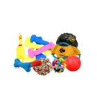 Yangzhou supplier vinyl ball dog Pet toy group
