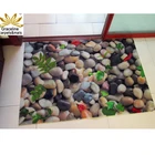 Morden digital printed 3D rugs living room floor carpet polyester door mat