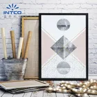 Classic INTCO Home Decoration Wall Frame Gold Stamping Picture Framed Art