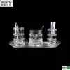 2018 customized clear plastic chopstick case box container and holder