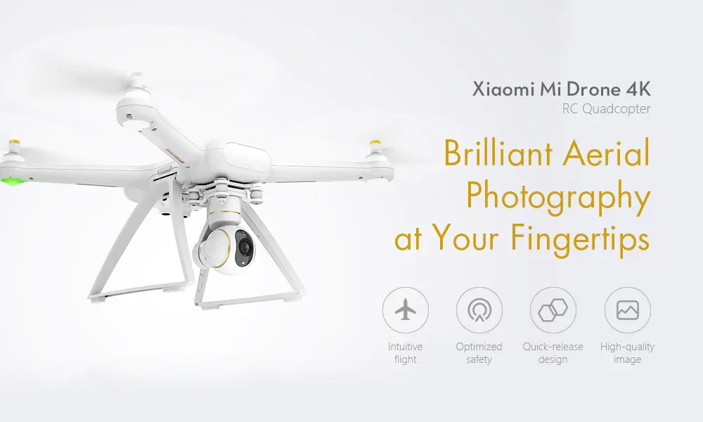 Chinese version Original Xiao mi Mi Drone 4K Drone WIFI FPV Quadcopter With 4K Version 30fps HD Camera 3-Axis Gimbal GPS App RC