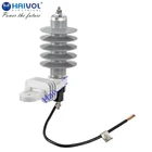China Electrical 10kv Arrester China Newest Design Types 10KV Electrical Equipment Silicone Rubber Lightning Arrester