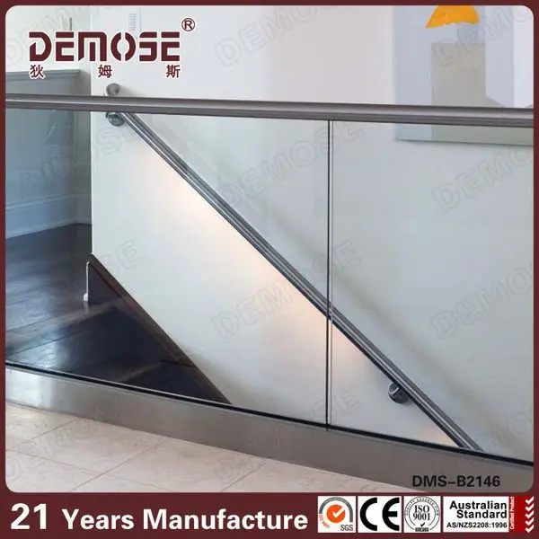 2015 stals new design railing wholesale outdoor glass railing with clamp