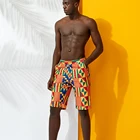 Shenbolen Custom African Kitenge Design Print Summer Men Shorts Swimwear