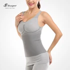 S-SHAPER Bamboo Far Infrared Underwear Tourmaline Dot Slimming Body Shaper