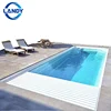 Electric motorized swimming pool cover,Manufactures pvc slats injection pool covers
