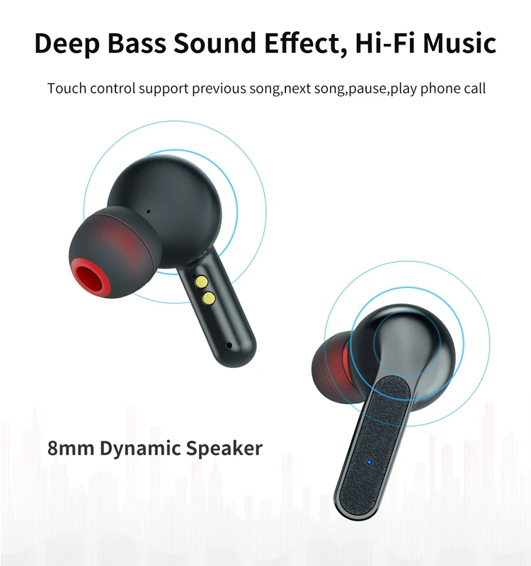 2019 Tecnologia Audifonos Bluetooth Wireless Sports Cell Phone Headset Earphone Earbuds - ANKUX.COM
