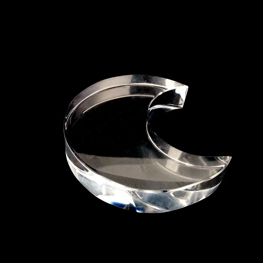Luna Nueva, nuevo diseño de cristal de placas para el reconocimiento regalos
