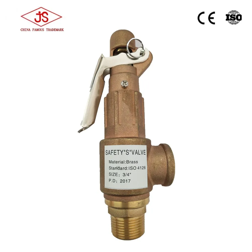 bronze/brass safety pressure relief valve brass gas safety valve