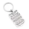 To My Son Just Do Your Best Love Mom Dog TagsMilitary Air Force Navy Coast Guard Necklace Ball Chain Gift for Best Son Birthday