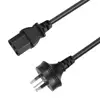 Ac Australia 3 Pin Iec 320 C13 Plug Cable Laptop 230 Volt Cord Connector Lead Tv Power Cord Extension
