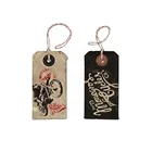 Custom Brand Jeans Hangtag Clothing Tags Luxury Wholesale Printed Paper Clothing Hang Tag With String
