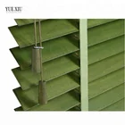 Classic Wooden Blinds 50mm Timber Slats Wood Venetian Blinds For Louvered Window