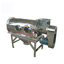 Herbal medicine powder horizontal airflow vibrating screen