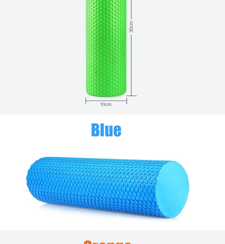 EVA Yoga Massage Roller High Density EVA Yoga Foam Roller Eercise 12 *4"
