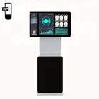 49 inch indoor free stand usb or wifi version lcd rotate media player digital signage