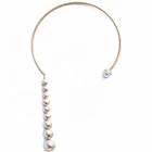 wholesale The fashionista favourites pearl choker necklaces fashion jewelry necklace collar factory direct sale