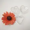 China good quality heart shaped plastic candle containers