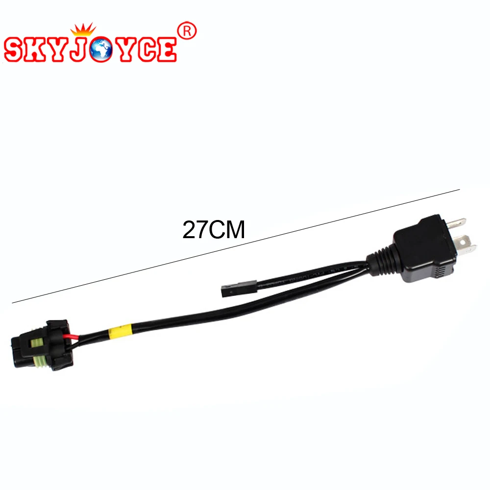 SKYJOYCE AC 35W 55W H4 bixenon hid lamp bulb replace 3000K-8000K H4 far near BIxenon H4 controller cable relay harness socket (1)