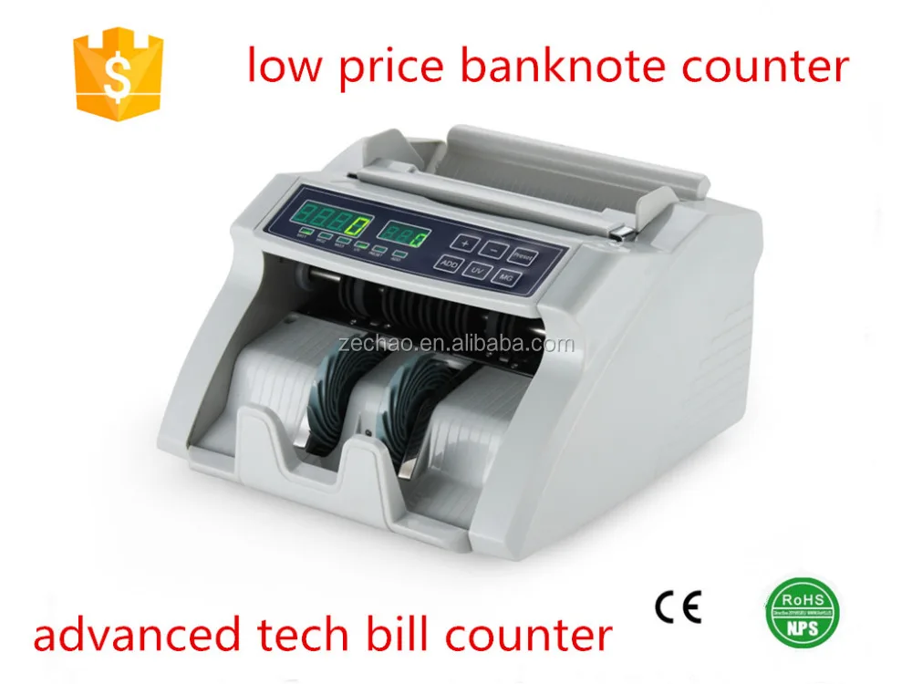Double Lcd Display Cash Counter High Quality Hot Sale Money Counter