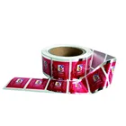 Custom Printed Waterproof Self Adhesive Sticker Label Custom PET Shrink Film Battery Labels Stickers