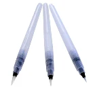 3 pcs Artist Water Piston Writing And Painting Soft Watercolor Brush Set Art Markers Drawing Pen For School Supplies