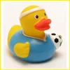 Rubber Bath Soccer Ducks